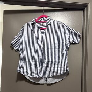 Madewell Courier Button Back Shirt